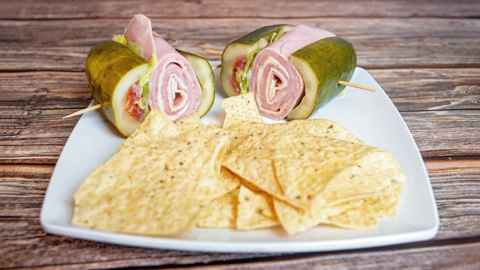 Giovanni’s pickle hoagie served on a plate